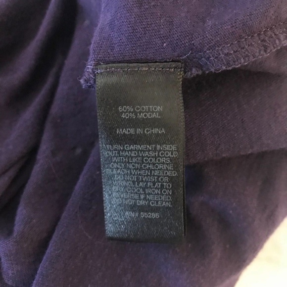 EXPRESS Tank Top Purple small Embellished Cotton - Picture 7 of 7